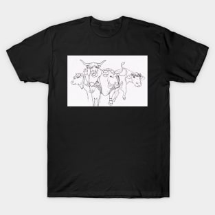 Taurus Posse - Plain - Front T-Shirt